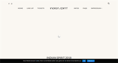 Desktop Screenshot of indian-spirit.de